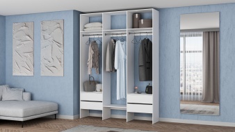 Стеллаж для одежды Мирта 58 BMS