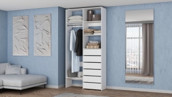 Стеллаж для одежды Мирта 38 BMS