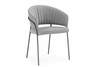 Стильный Стул на металлокаркасе Лео