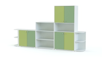 Полуоткрытый Стеллаж Борн 16 BMS