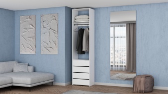 Стеллаж для одежды Мирта 32 BMS