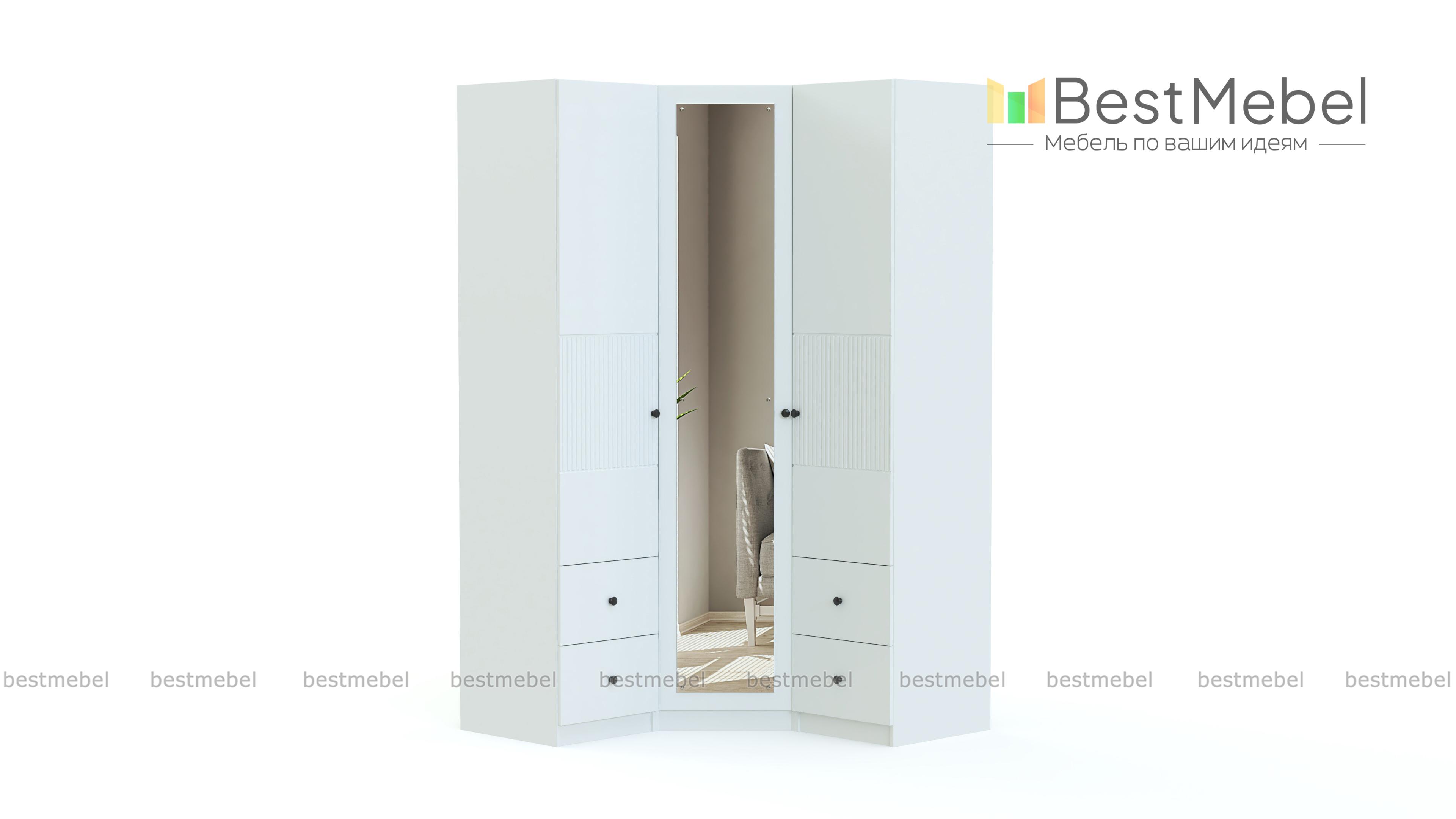 Шкаф угловой Ланс 34 BMS - Фото
