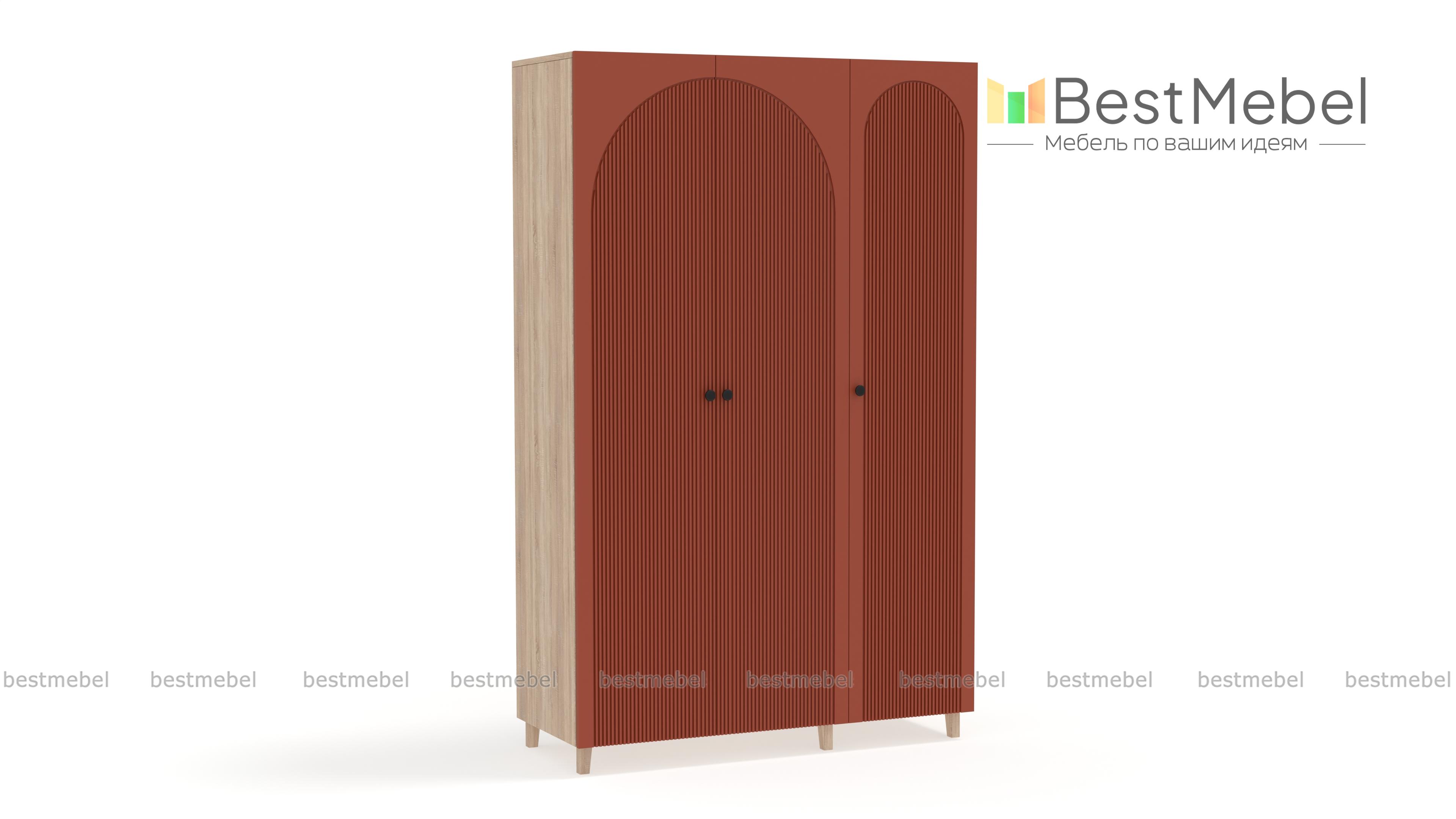 Шкаф распашной Вивьен 6 BMS - Фото