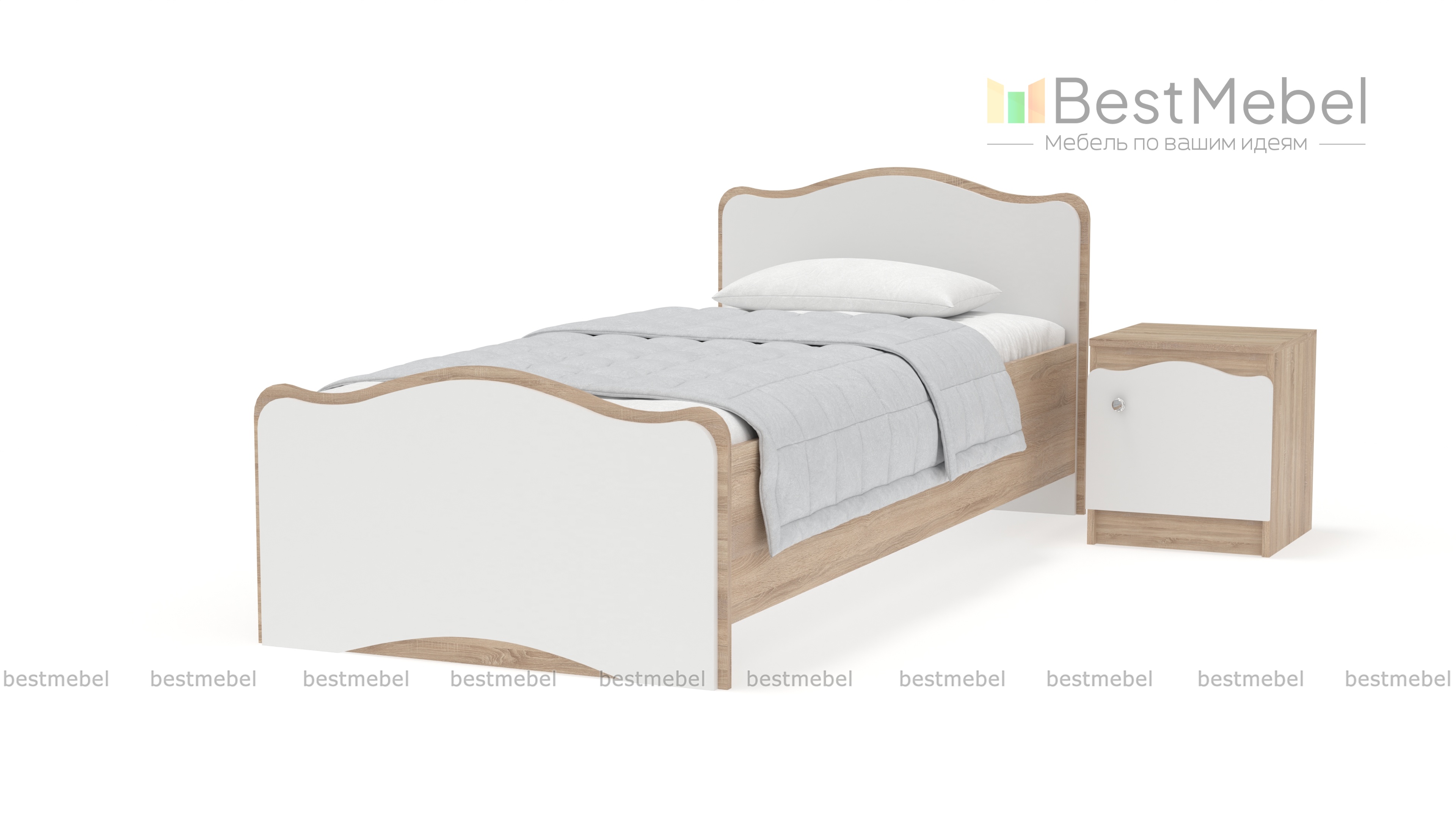 Кровать Цветы жизни BMS