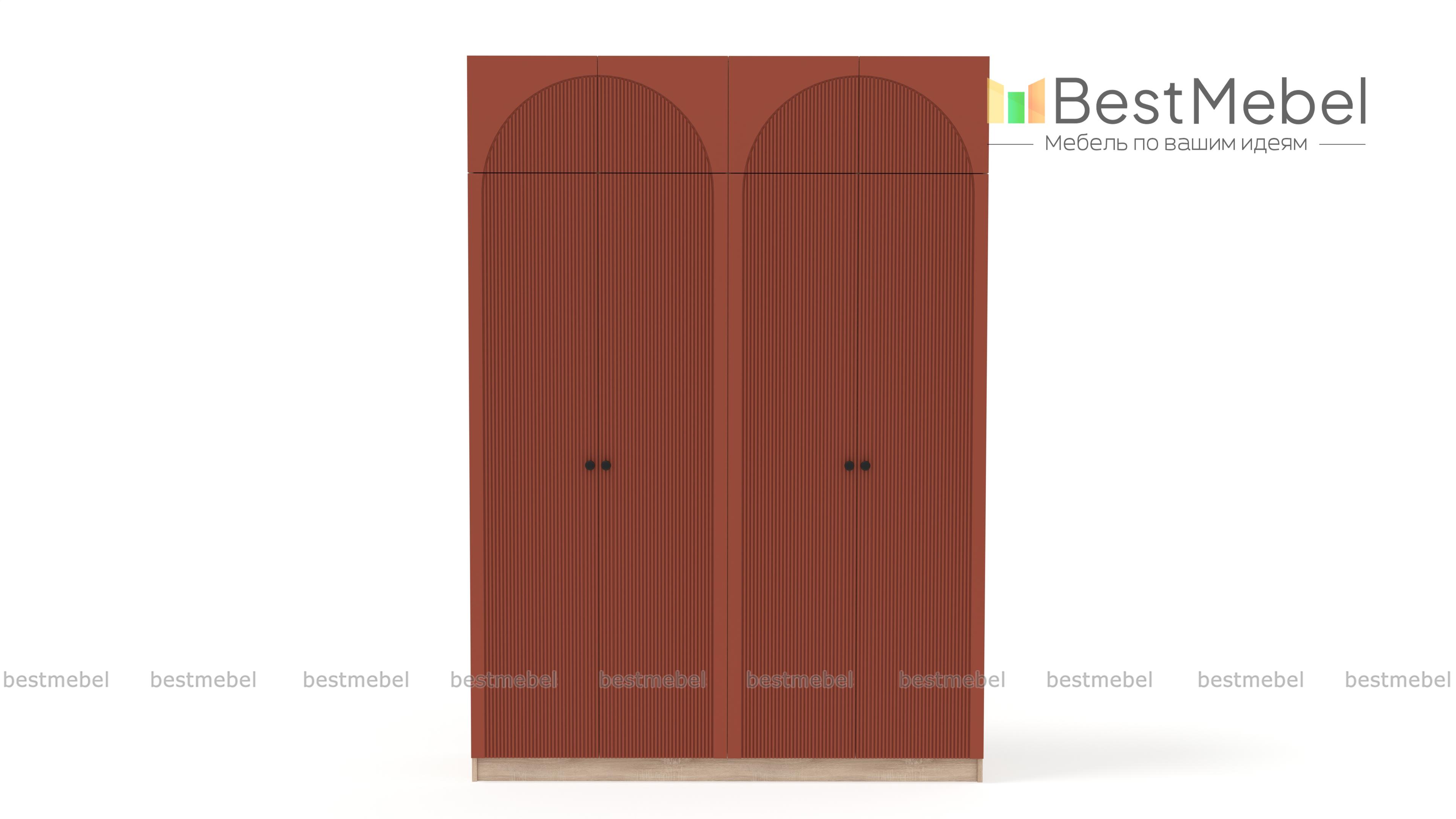 Шкаф распашной Вивьен 10 BMS - Фото