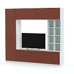 Стенка-горка Вельвет 3 Глянец BMS - Фото 1