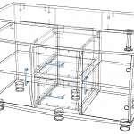 Схема сборки Тумба под ТВ 5G BMS