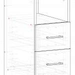 Схема сборки Прикроватная тумба Алиса 12 BMS