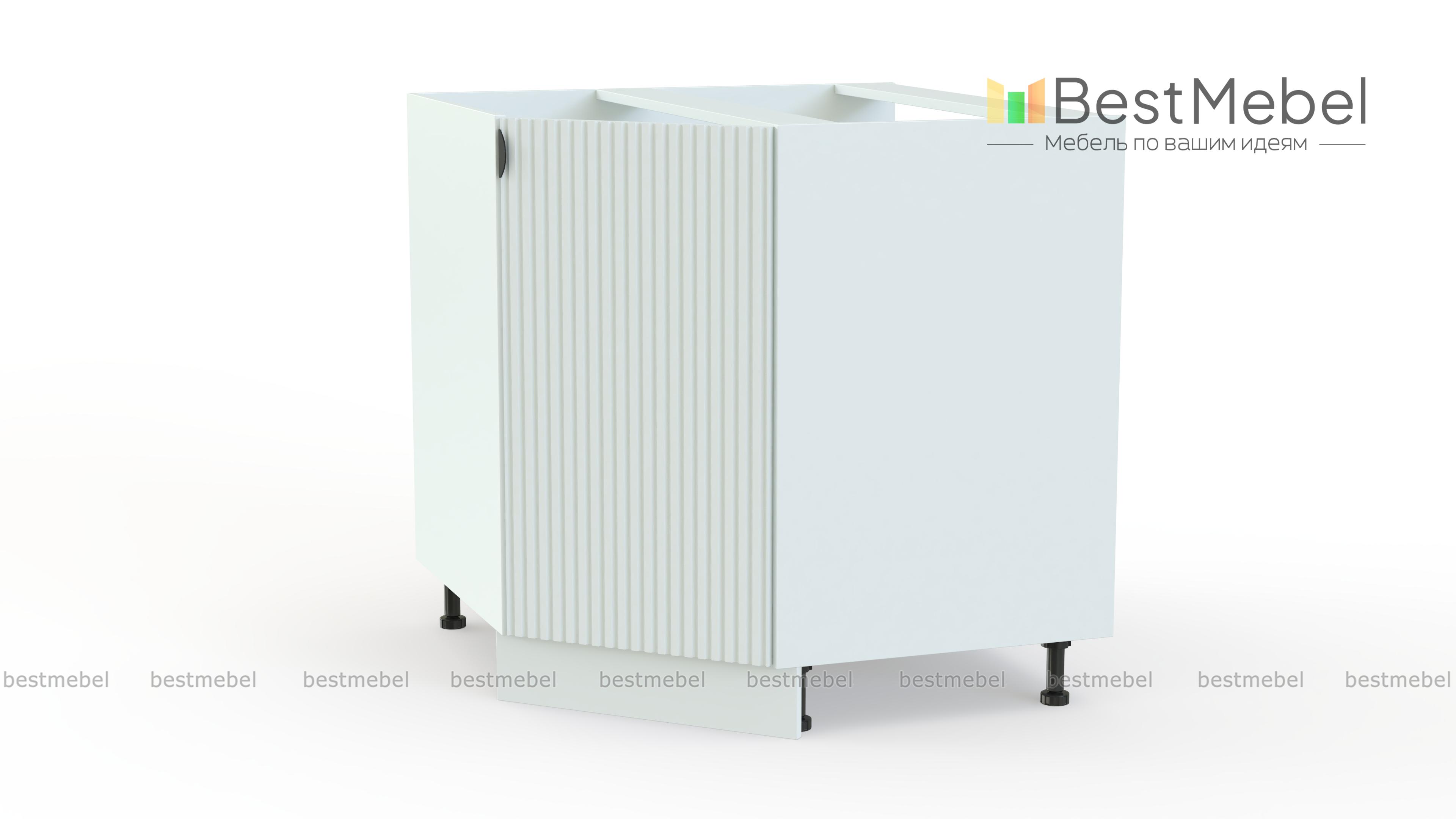 Шкаф нижний угловой (трапеция) Альберт BMS - Фото