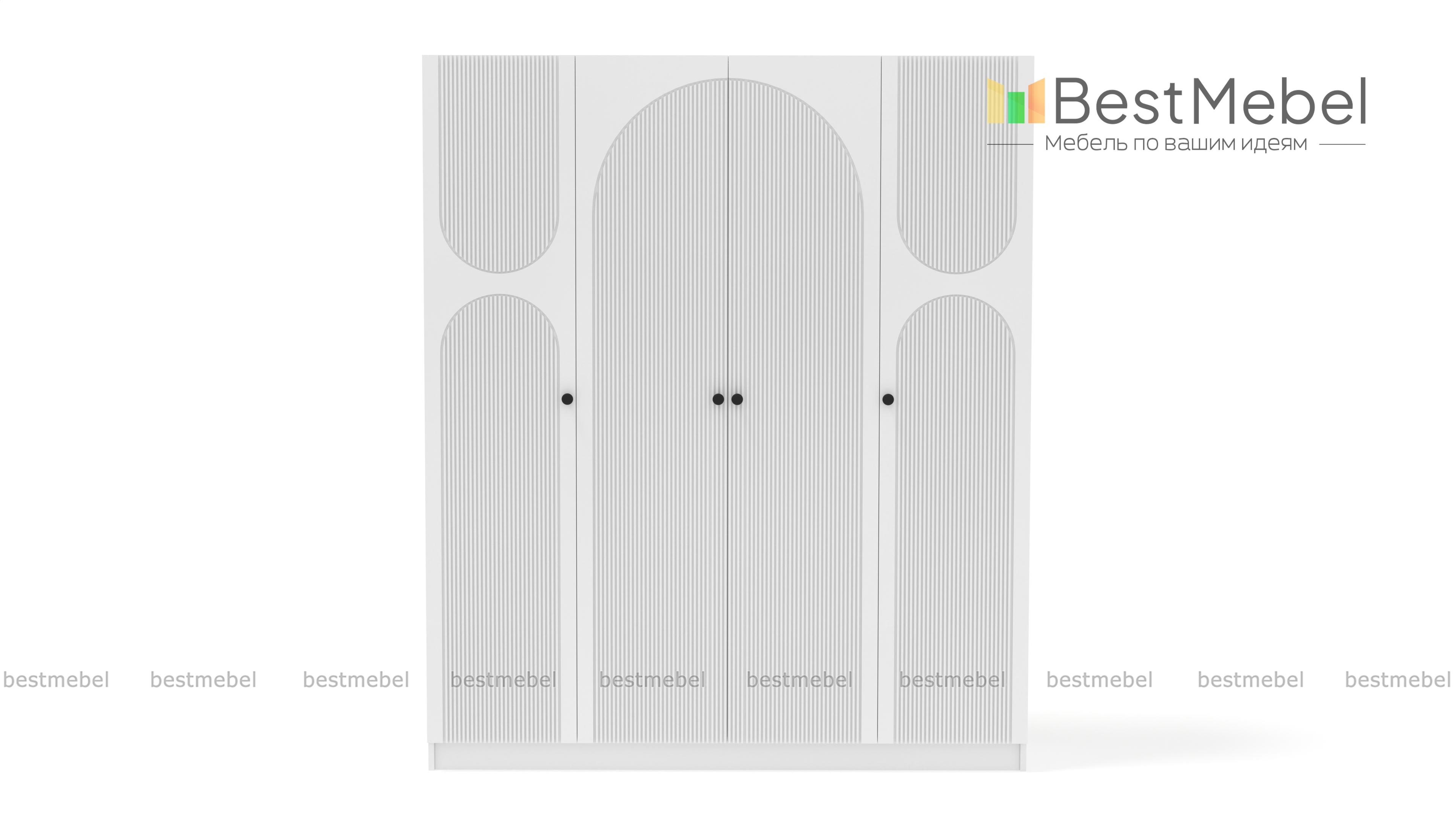 Шкаф распашной Вивьен 12 BMS - Фото