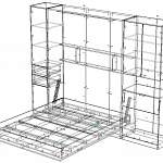 Схема сборки Шкаф-кровать с диваном Изабель-12 BMS