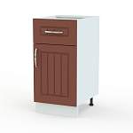 Шкаф напольный Снежная королева с 1 ящиком и дверью BMS - Фото 7