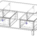 Схема сборки Журнальный стол Аллюр 10 BMS