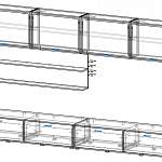 Схема сборки Мебельная стенка Фиджи-4 BMS