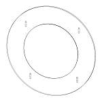 Схема сборки Настенное зеркало Severo BMS