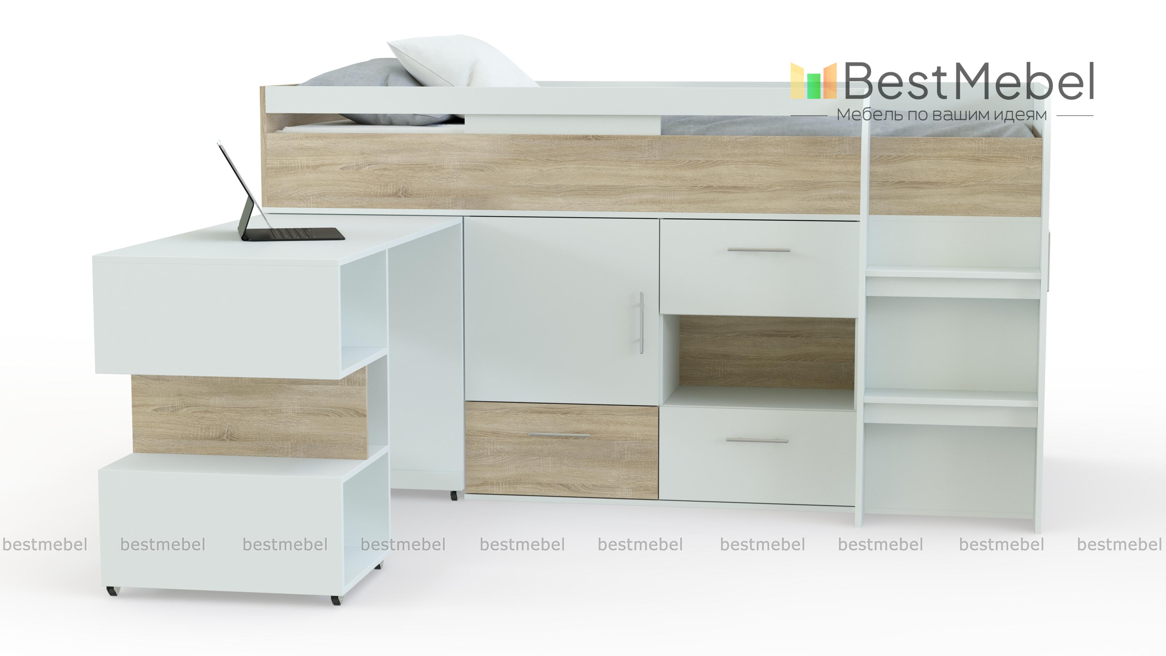 Кровать Олеся-21 BMS - Фото