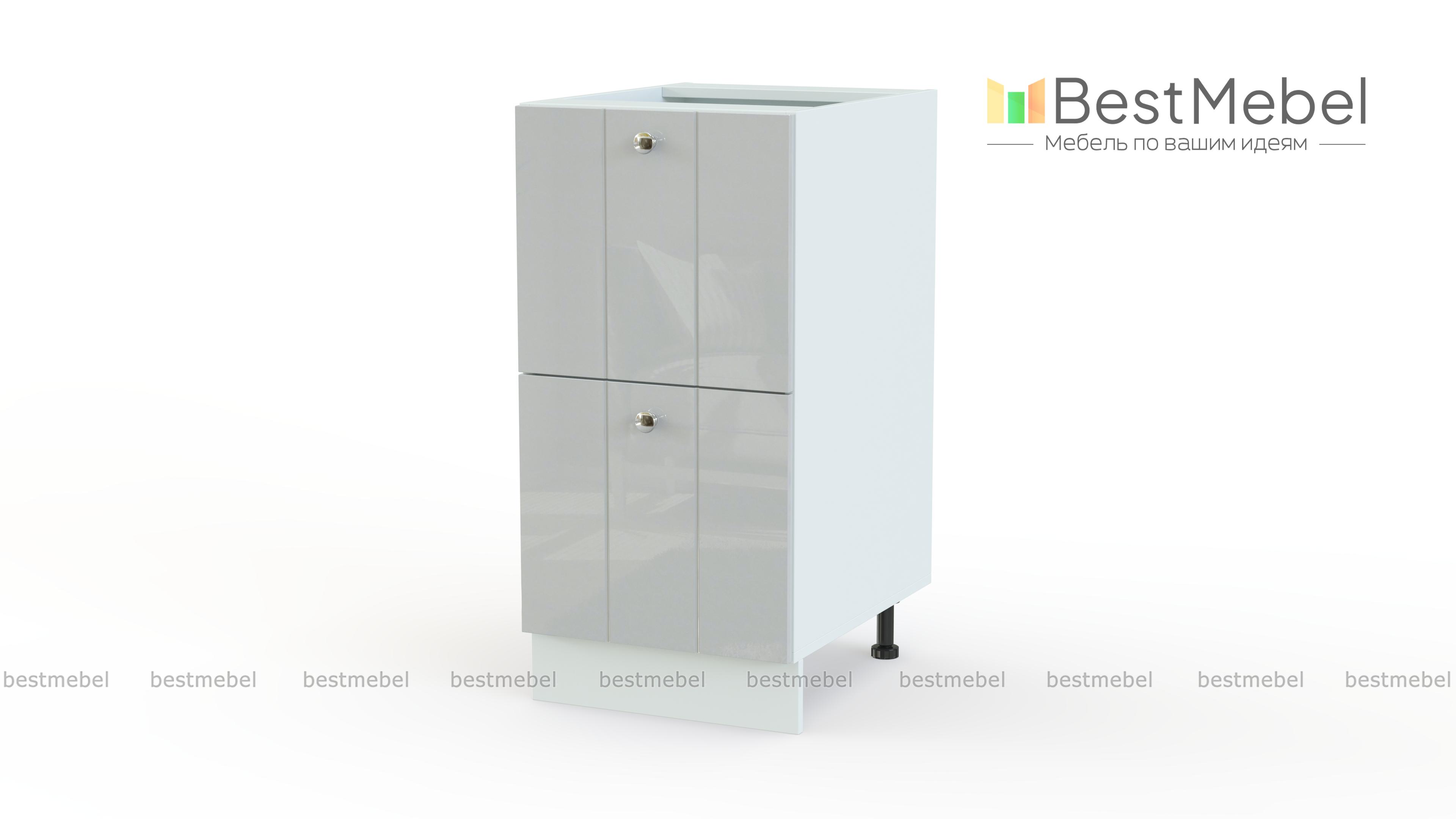 Шкаф нижний с 2-мя ящиками Прованс BMS - Фото