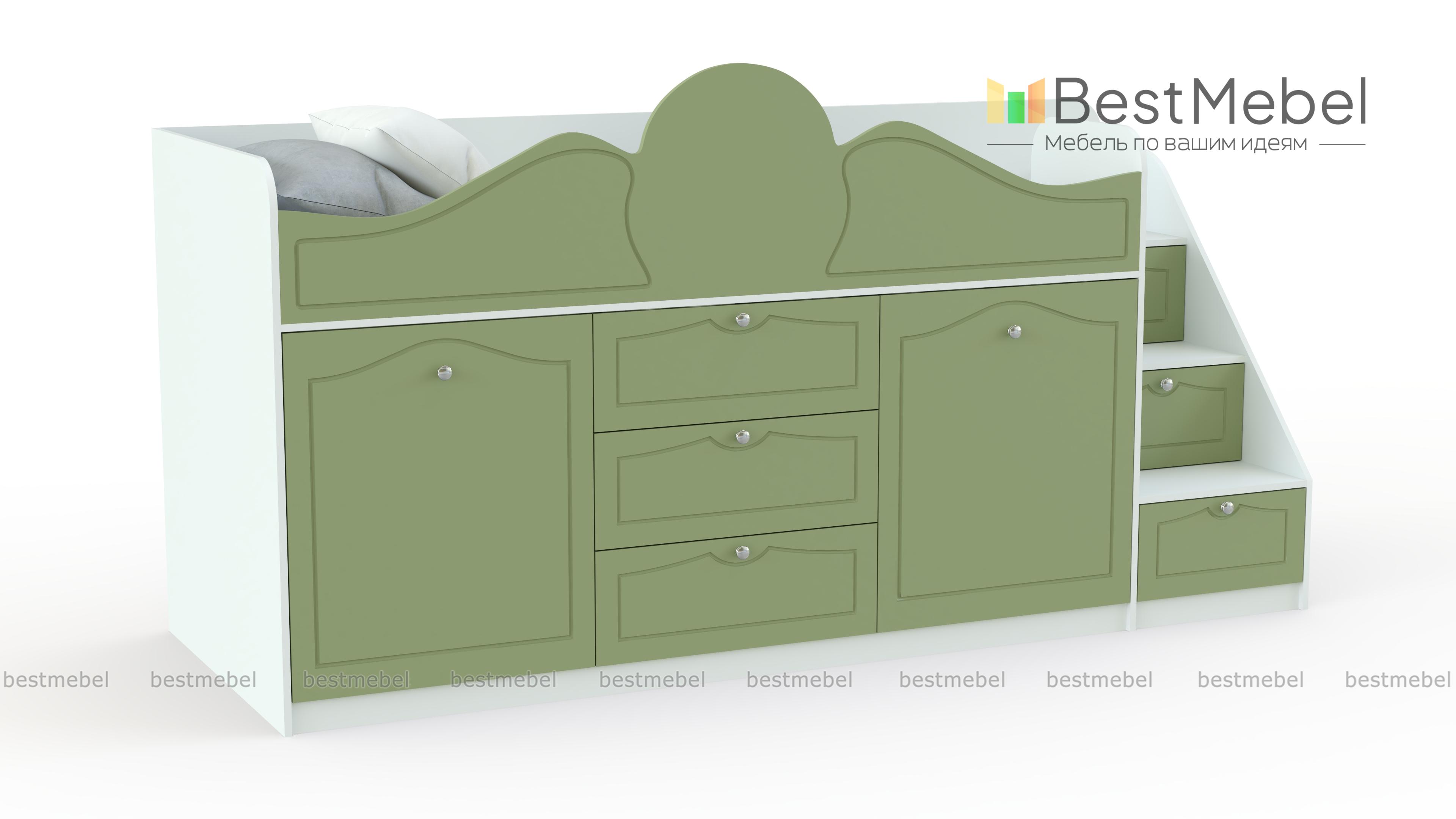 Кровать-чердак Стриж-1 BMS - Фото