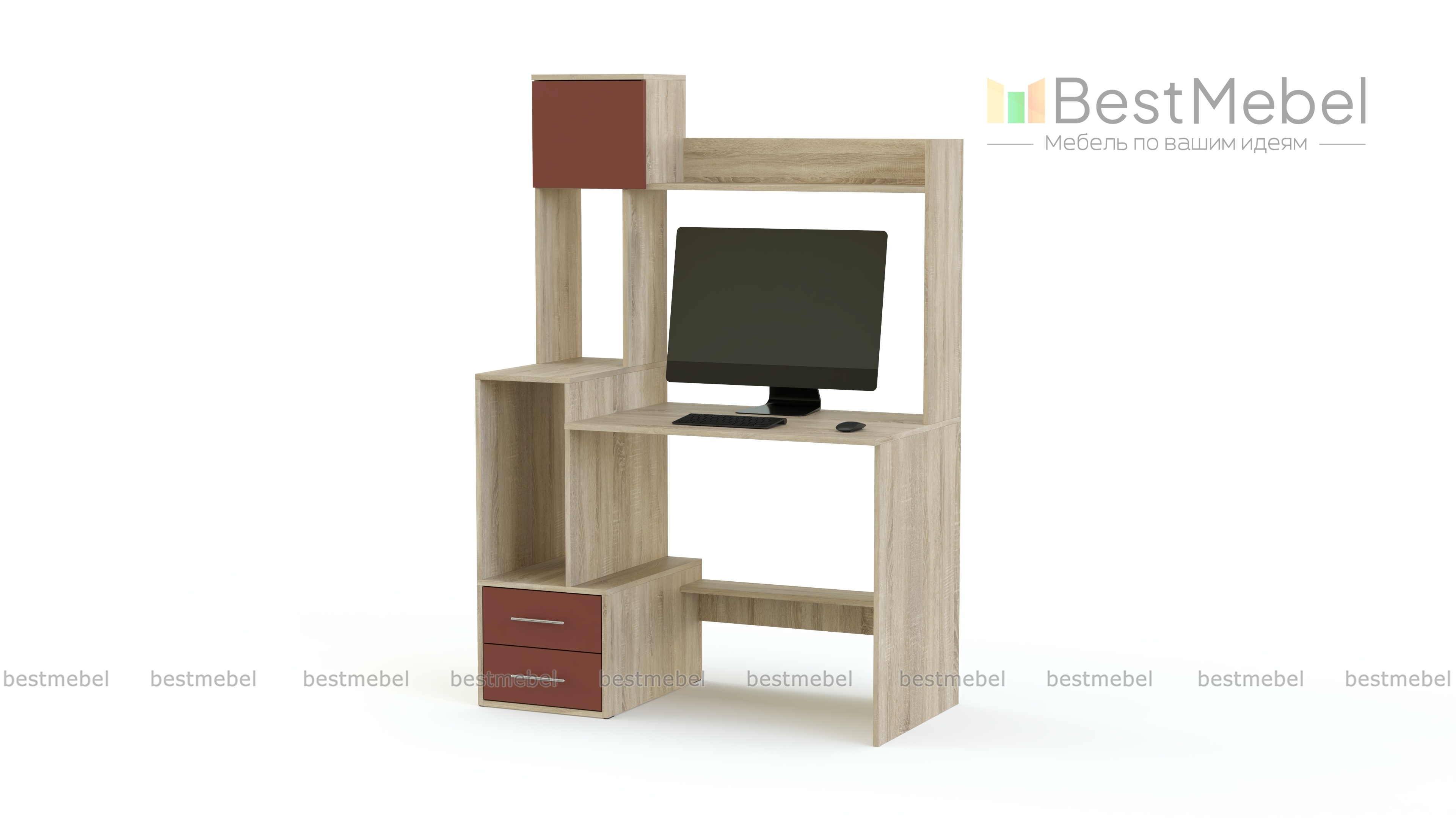 Компьютерный стол МБ 13.1 BMS