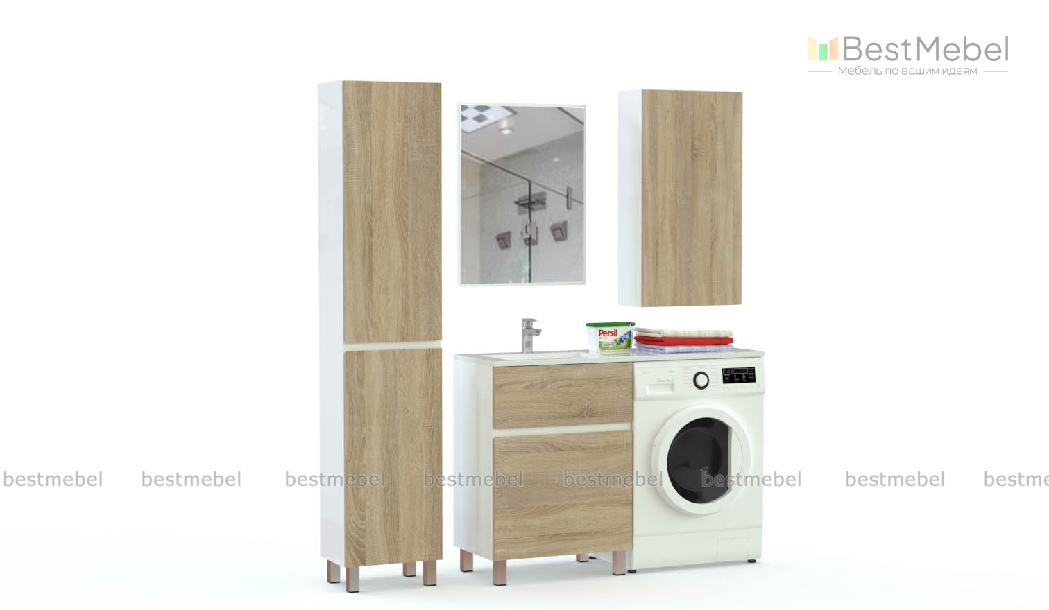 Мебель для ванной Лондон 5 BMS