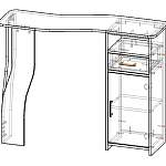 Чертеж Маникюрный стол Лукреция-3 BMS